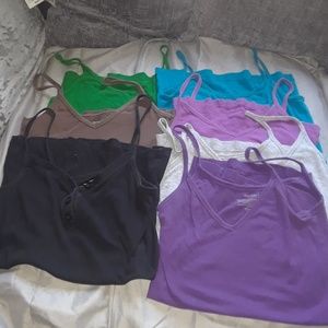 Bundle of 7 Old Navy Tank Tops Size Small